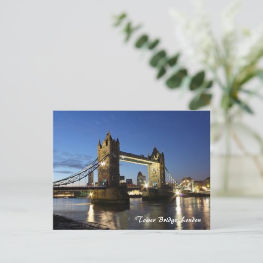 Tower Bridge Londen Briefkaart (Staand voorkant)