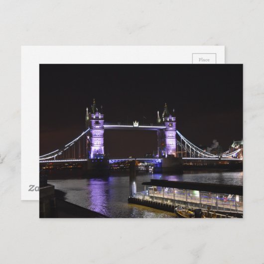 Tower Bridge, Londen Briefkaart (Voorkant / Achterkant)
