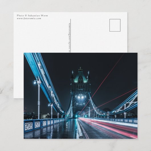 Tower Bridge Londen Briefkaart (Voorkant / Achterkant)