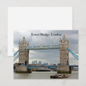 Tower Bridge, Londen Briefkaart (Voorkant / Achterkant)