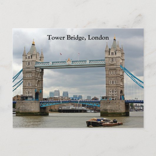 Tower Bridge, Londen Briefkaart (Voorkant)