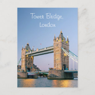 Tower Bridge, Londen-Briefkaart Briefkaart