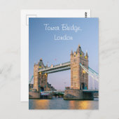 Tower Bridge, Londen-Briefkaart Briefkaart (Voorkant / Achterkant)