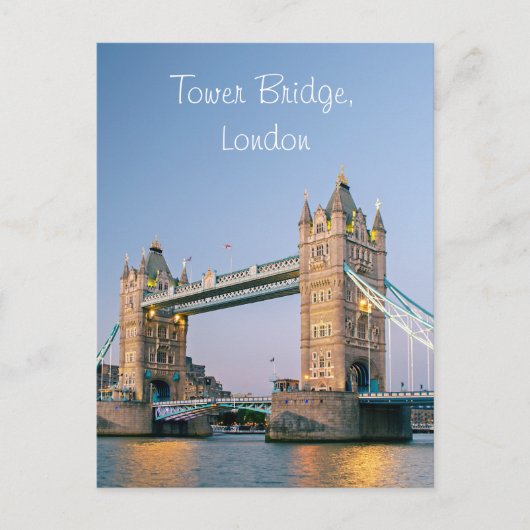 Tower Bridge, Londen-Briefkaart Briefkaart (Voorkant)