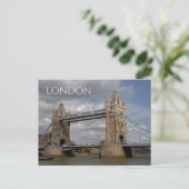 Tower Bridge, Londen, Briefkaart Engeland (Staand voorkant)