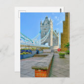 Tower Bridge, Londen Briefkaart UK (Voorkant / Achterkant)