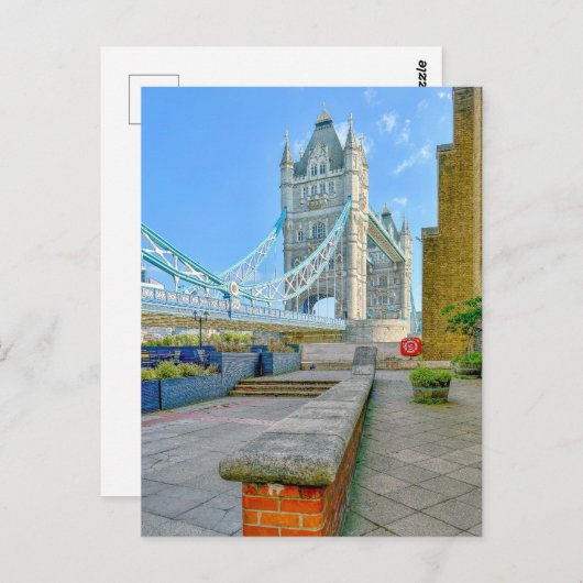 Tower Bridge, Londen Briefkaart UK (Voorkant / Achterkant)