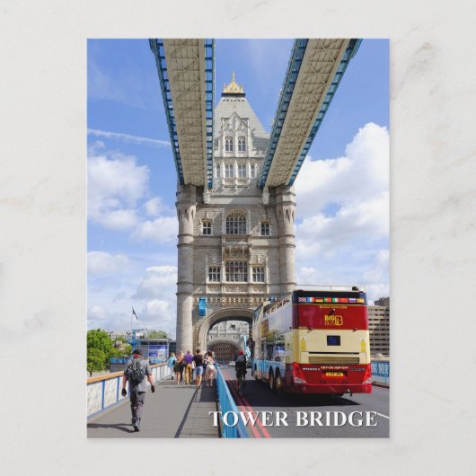 Tower Bridge, Londen Briefkaart UK (Voorkant)