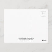 Tower Bridge Londen  Briefkaart Verenigd Koninkrij (Achterkant)