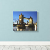 Tower Bridge Londen Canvas Afdruk (Insitu (Houten vloer))