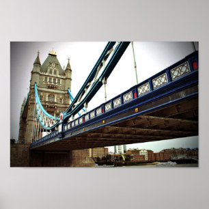 Tower Bridge Londen CityScape Engeland Poster