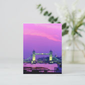 Tower Bridge, Londen, Engeland 2 Briefkaart (Staand voorkant)