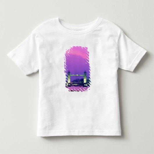 Tower Bridge, Londen, Engeland 2 Kinder Shirts (Voorkant)