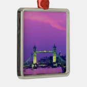 Tower Bridge, Londen, Engeland 2 Metalen Ornament (Rechts)