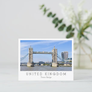 Tower Bridge, Londen, Engeland Briefkaart