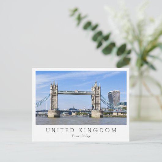 Tower Bridge, Londen, Engeland Briefkaart (Staand voorkant)