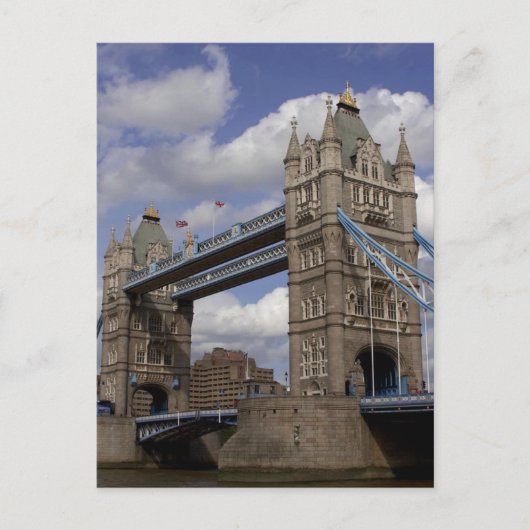 Tower Bridge - Londen, Engeland Briefkaart (Voorkant)