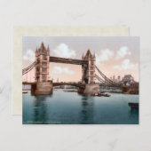 Tower Bridge Londen Engeland Briefkaart (Voorkant / Achterkant)
