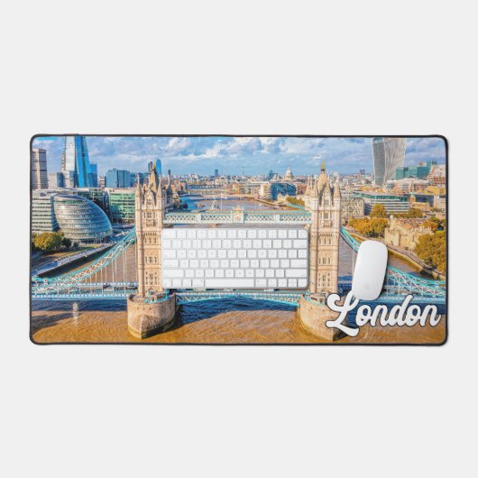 Tower Bridge, Londen, Engeland Bureaumat (Keyboard & Muis)