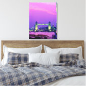 Tower Bridge, Londen, Engeland Canvas Afdruk (Insitu (Slaapkamer))