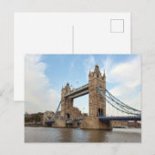 Tower Bridge Londen Engeland Feestdagenkaart (Voorkant / Achterkant)