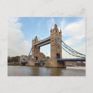Tower Bridge Londen Engeland Feestdagenkaart
