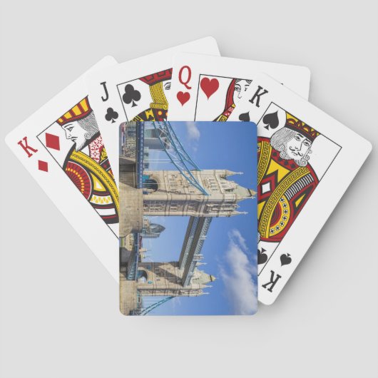 Tower Bridge, Londen, Engeland Pokerkaarten (Achterkant)