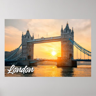 Tower Bridge, Londen, Engeland Poster