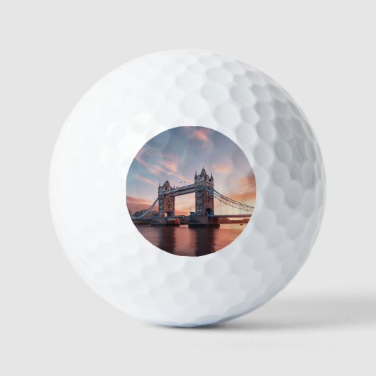 Tower Bridge, Londen. Golfballen (Voorkant)