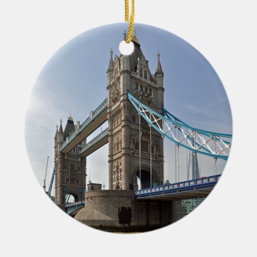 Tower Bridge Londen Keramisch Ornament (Voorkant)