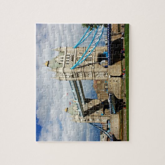 Tower Bridge Londen. Legpuzzel (Verticaal)