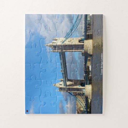 Tower Bridge Londen Legpuzzel (Verticaal)