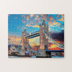 Tower Bridge Londen. Legpuzzel