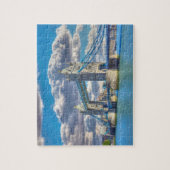 Tower Bridge Londen. Legpuzzel (Verticaal)
