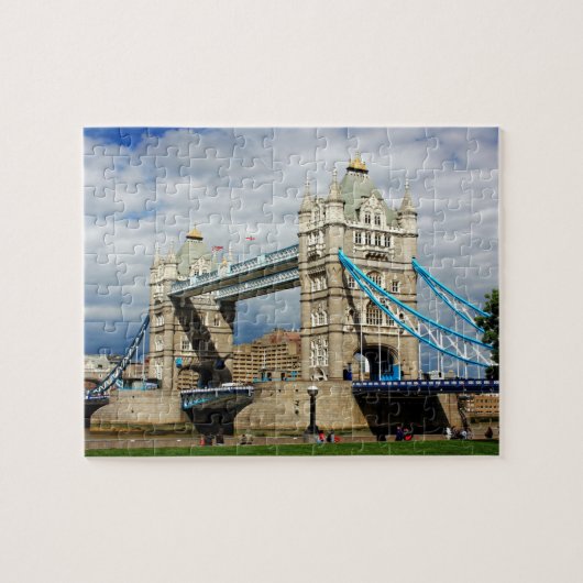 Tower Bridge Londen. Legpuzzel (Horizontaal)