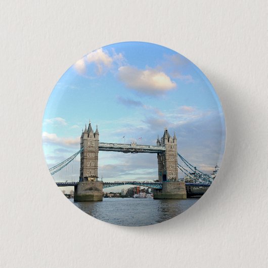 Tower Bridge-Londen Ronde Button 5,7 Cm (Voorkant)