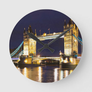 Tower Bridge Londen Ronde Klok