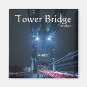 Tower Bridge Londen Souvenir Magneet (Voorkant)