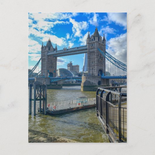 Tower Bridge, Londen, Verenigd Koninkrijk Briefkaart (Voorkant)