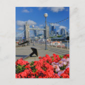 Tower Bridge, Londen, Verenigd Koninkrijk Briefkaart (Voorkant)