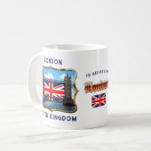 Tower Bridge - Londen, Verenigd Koninkrijk Koffiemok (Voorkant links)