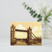Tower Bridge London 1900 Briefkaart (Staand voorkant)