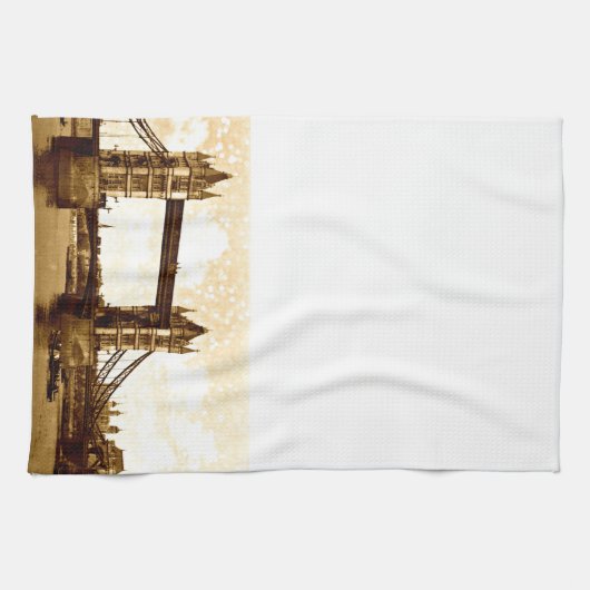 Tower Bridge London 1900 Theedoek (Horizontaal)