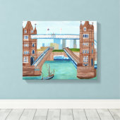 Tower Bridge London Canvas (Insitu (Houten vloer))