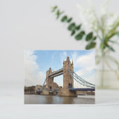 Tower Bridge London England Feestdagenkaart (Staand voorkant)