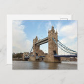 Tower Bridge London England Feestdagenkaart (Voorkant / Achterkant)