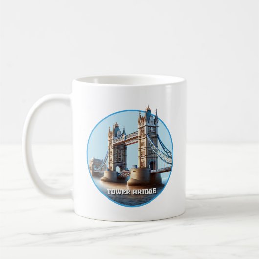 Tower Bridge London England Koffiemok (Links)