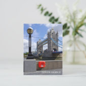 Tower Bridge London UK Briefkaart (Staand voorkant)