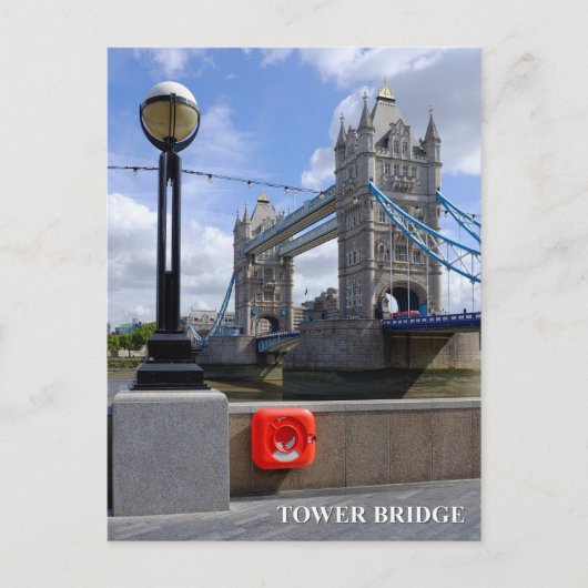 Tower Bridge London UK Briefkaart (Voorkant)