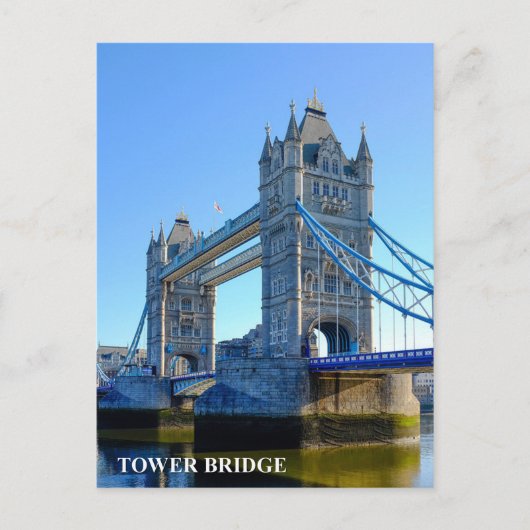 Tower Bridge London UK Briefkaart (Voorkant)